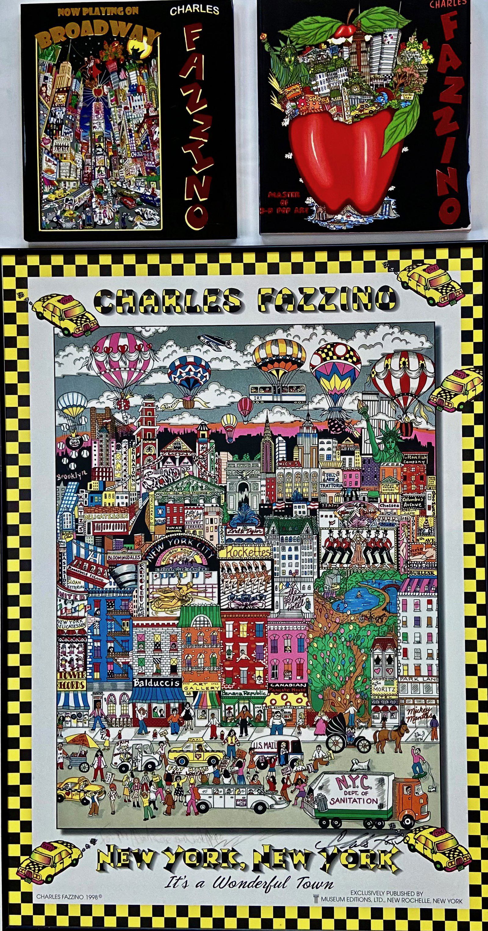 Charles Fazzino NEW YORK NEW YORK WONDERFUL TOWN Signed (1 of 5)