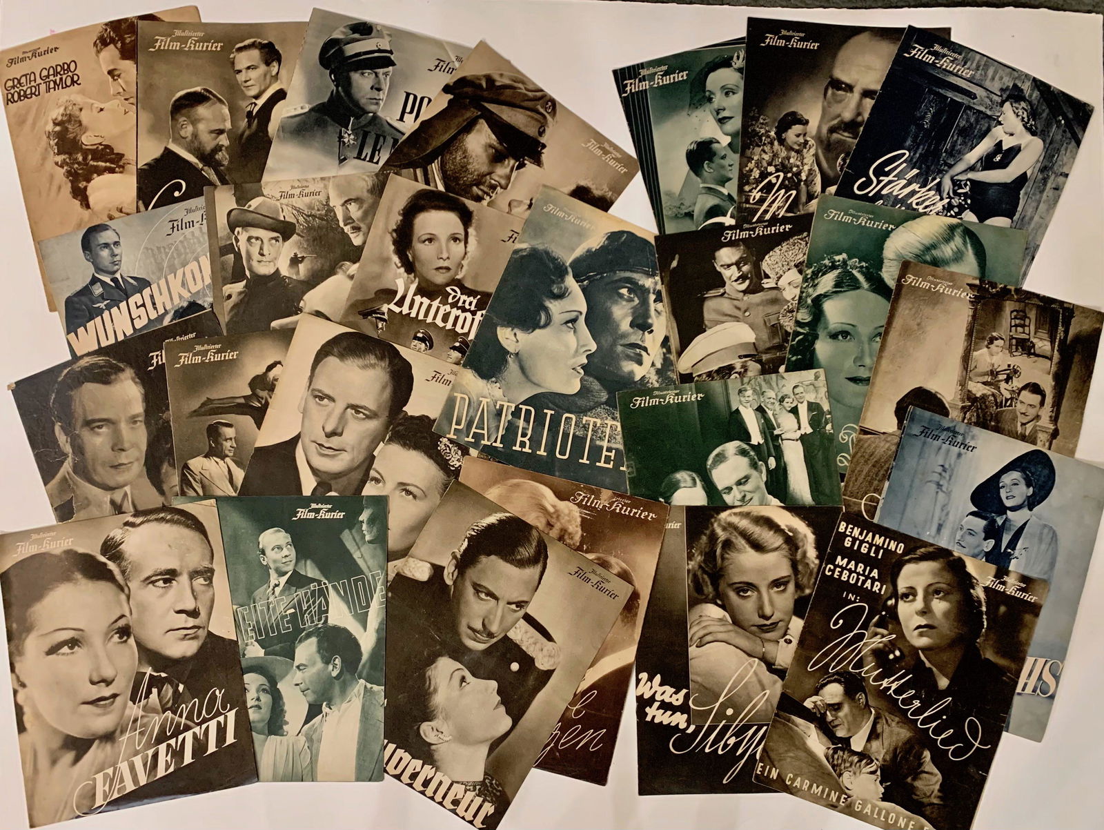 Illustrterier Film-Kurier Magazines c. 1930s-40s (97) (1 of 5)