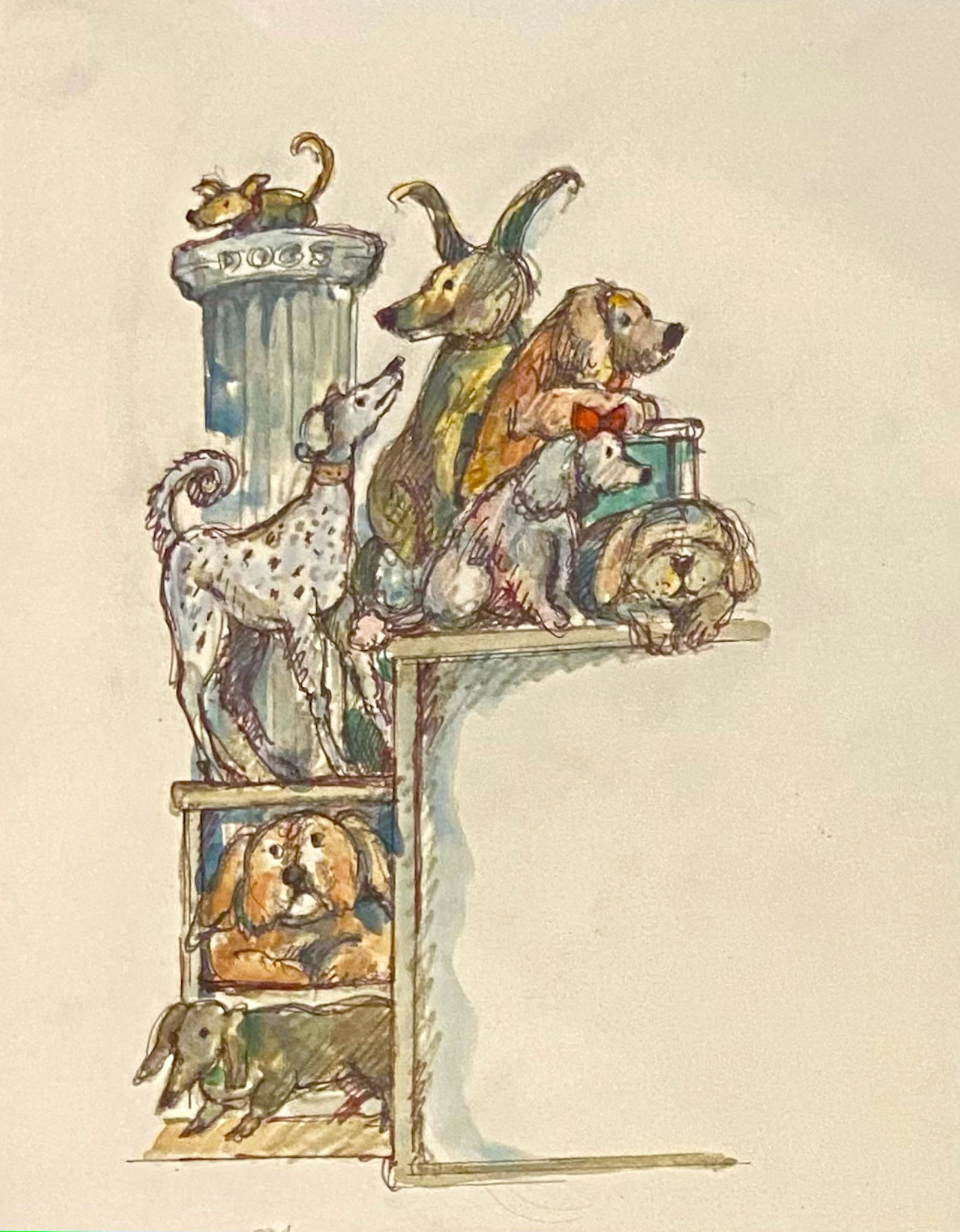 Arnold Lobel (California,  1933-1987) Original Drawing (1 of 3)