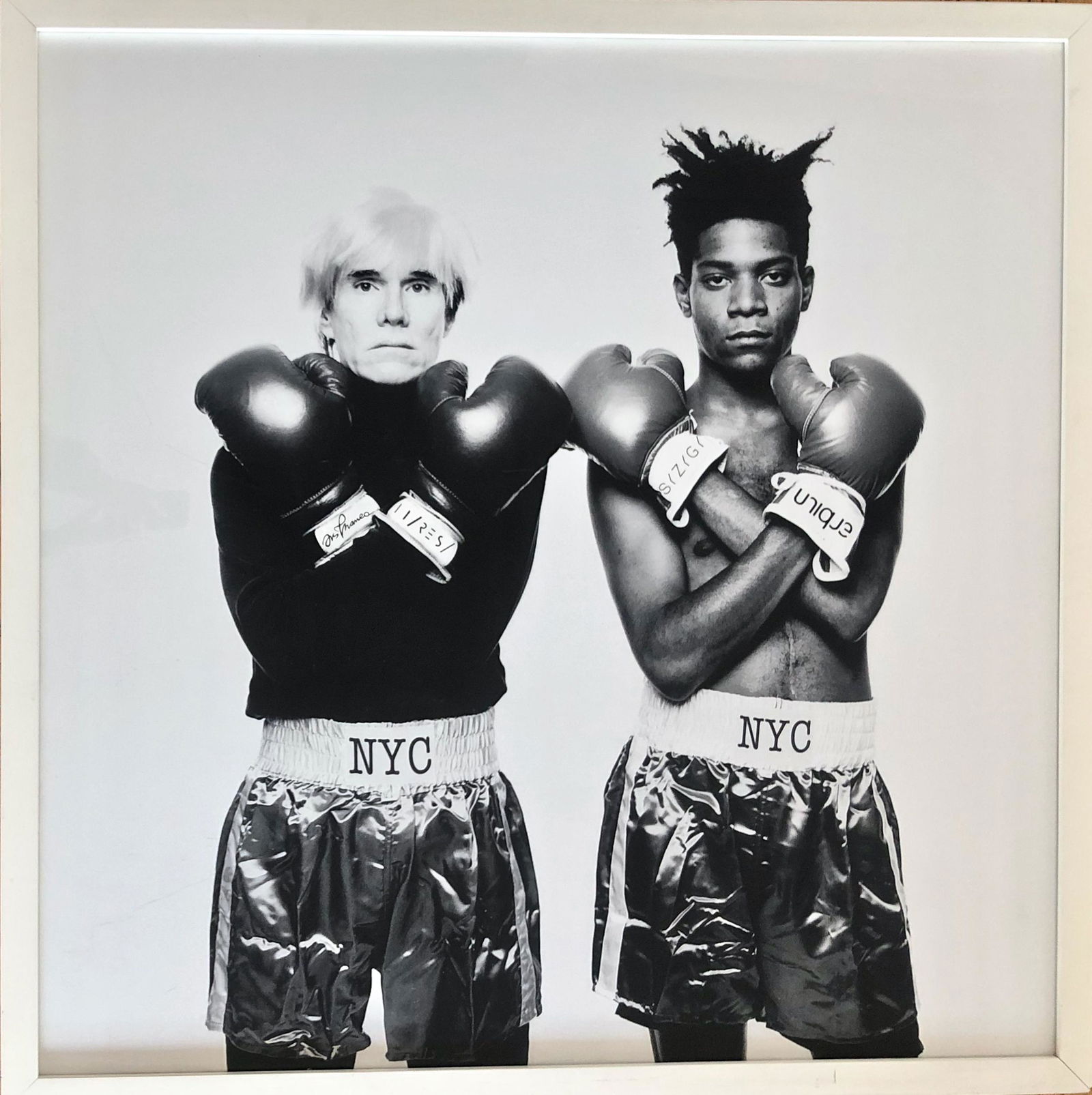 Jean-Michel Basquiat & Andy Warhol Billboard: 4 1/2 ft. (1 of 3)