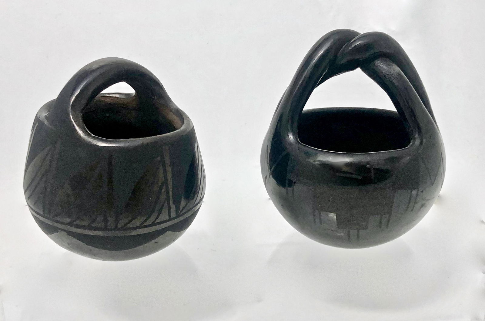 Josefita Martinez Santo Domingo Pueblo Black Pottery (1 of 6)