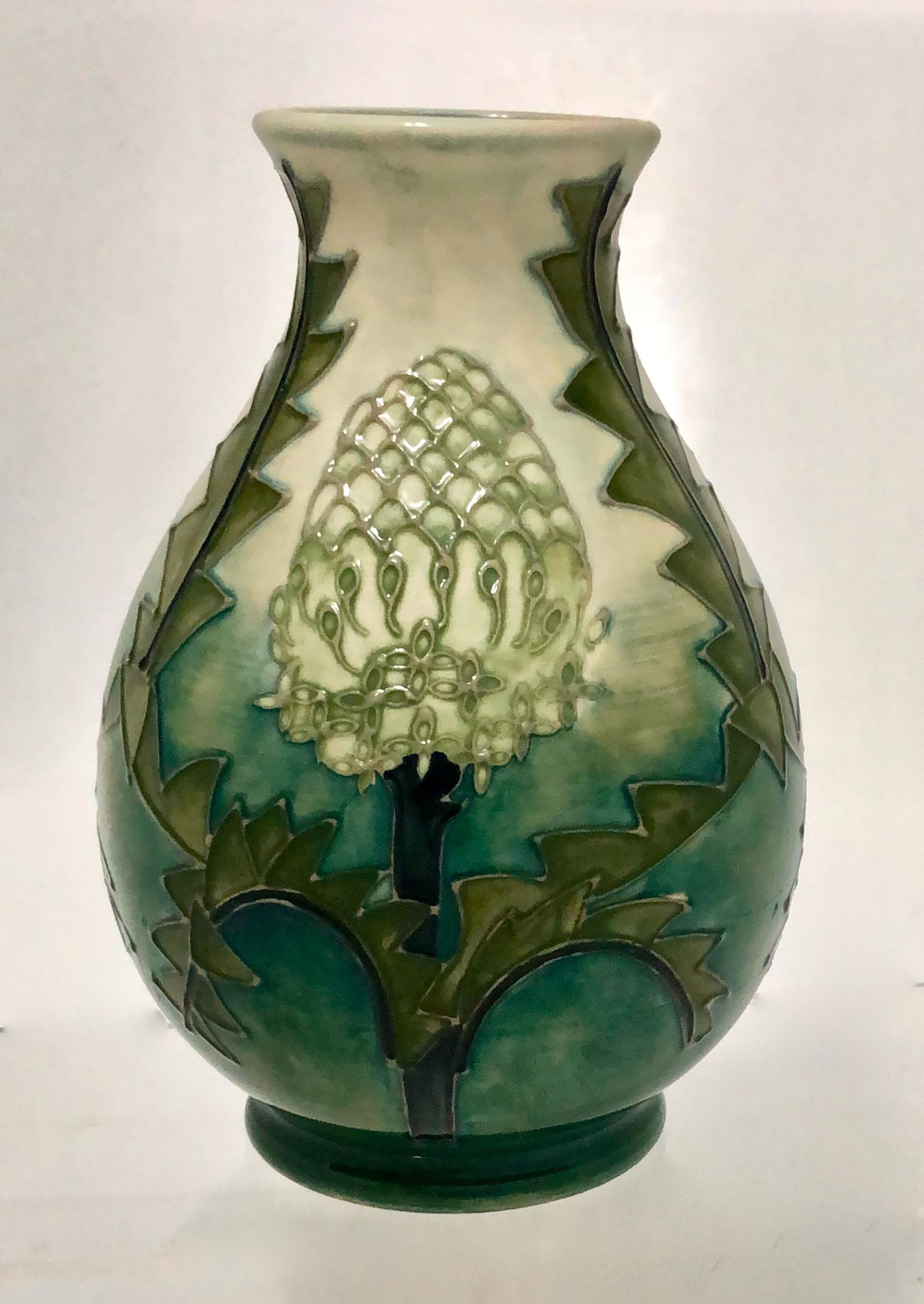 William Moorcroft Banksia Pattern Vase (1 of 5)