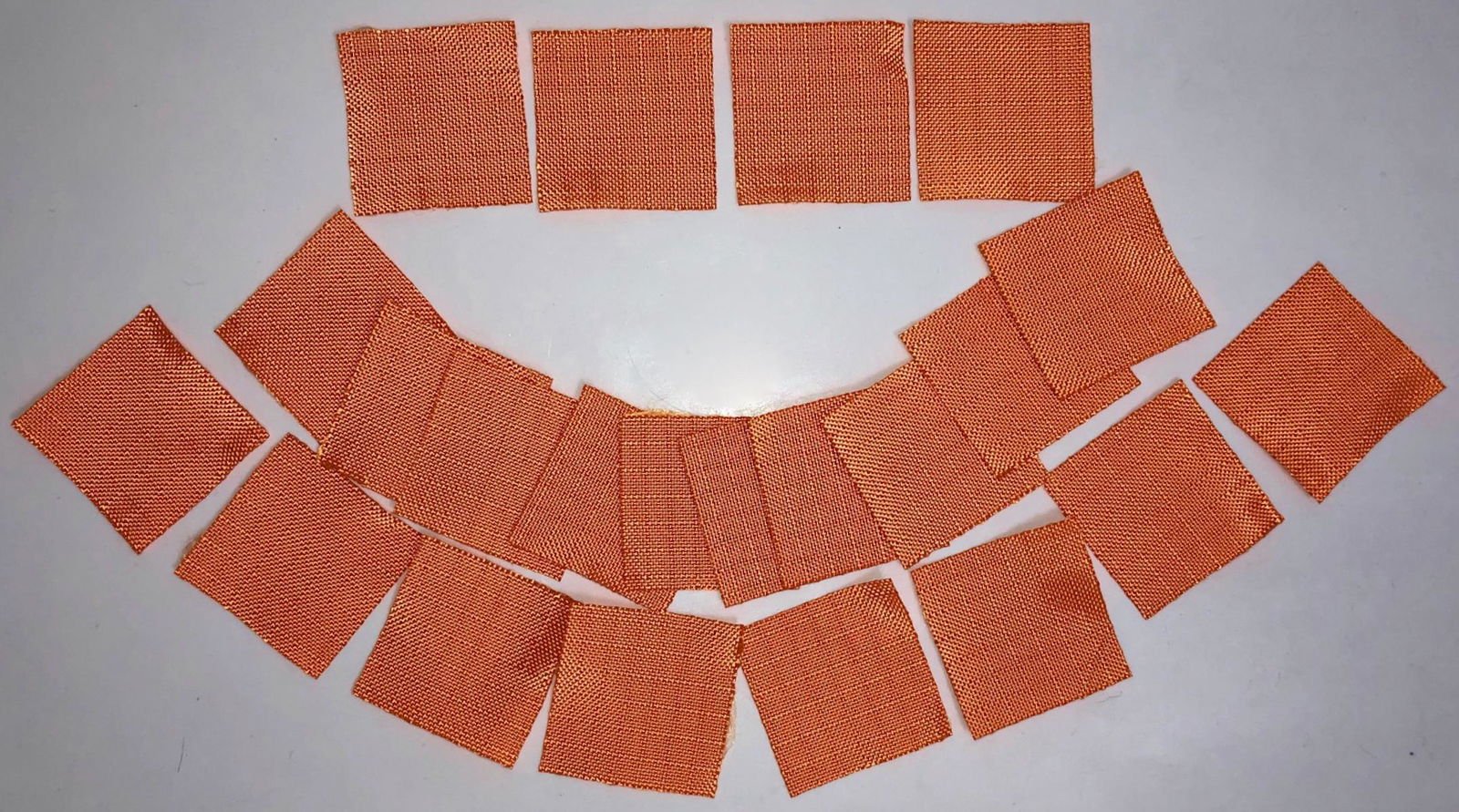 Christo & Jeanne-Claude Swatches THE GATES, N.Y.C, 2005 (1 of 3)