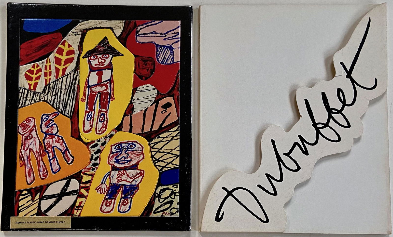 Jean Dubuffet Partitions Psycho-Sites / Puzzle & Pace Exhibition Gallery Catalog, 1982 (1 of 7)