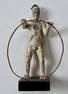 Antique Carved And Painted Male Acrobat W/ Metal Hoop