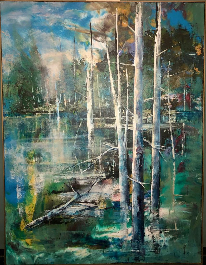 Stanley Sobossek (American,  N.Y. 1918-1996)  INLET-BERKSHIRE,  MA 1960s (1 of 4)