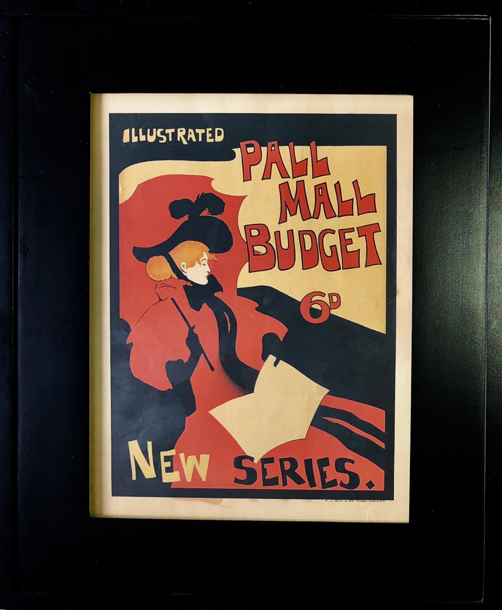 Les Maitres de l'Affiche, Pall Mall Budget, 1896 (1 of 3)