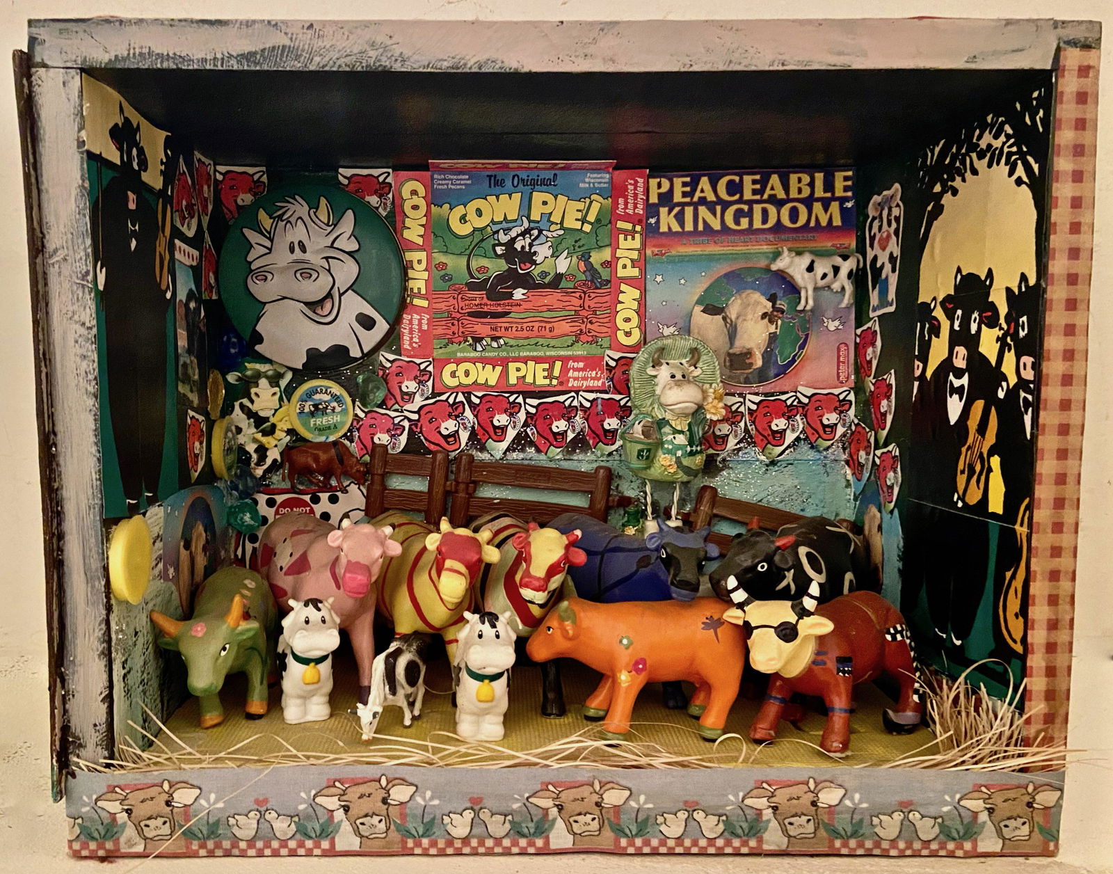 Outsider Assemblage of Found Objects PEACEFUL KINGDOM c.1960s (1 of 5)