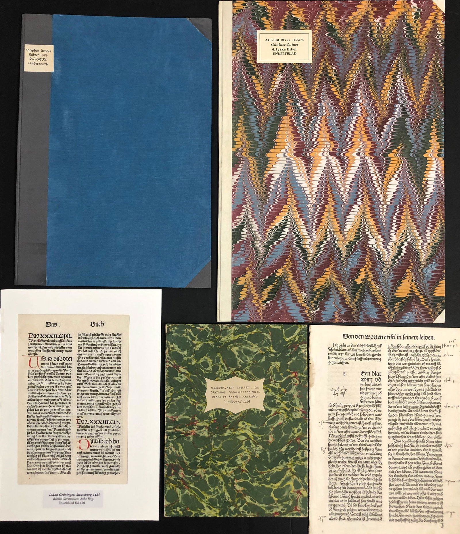 Collection: Medieval German Bible Incunabula / Manuscript Leaves (1 of 10)