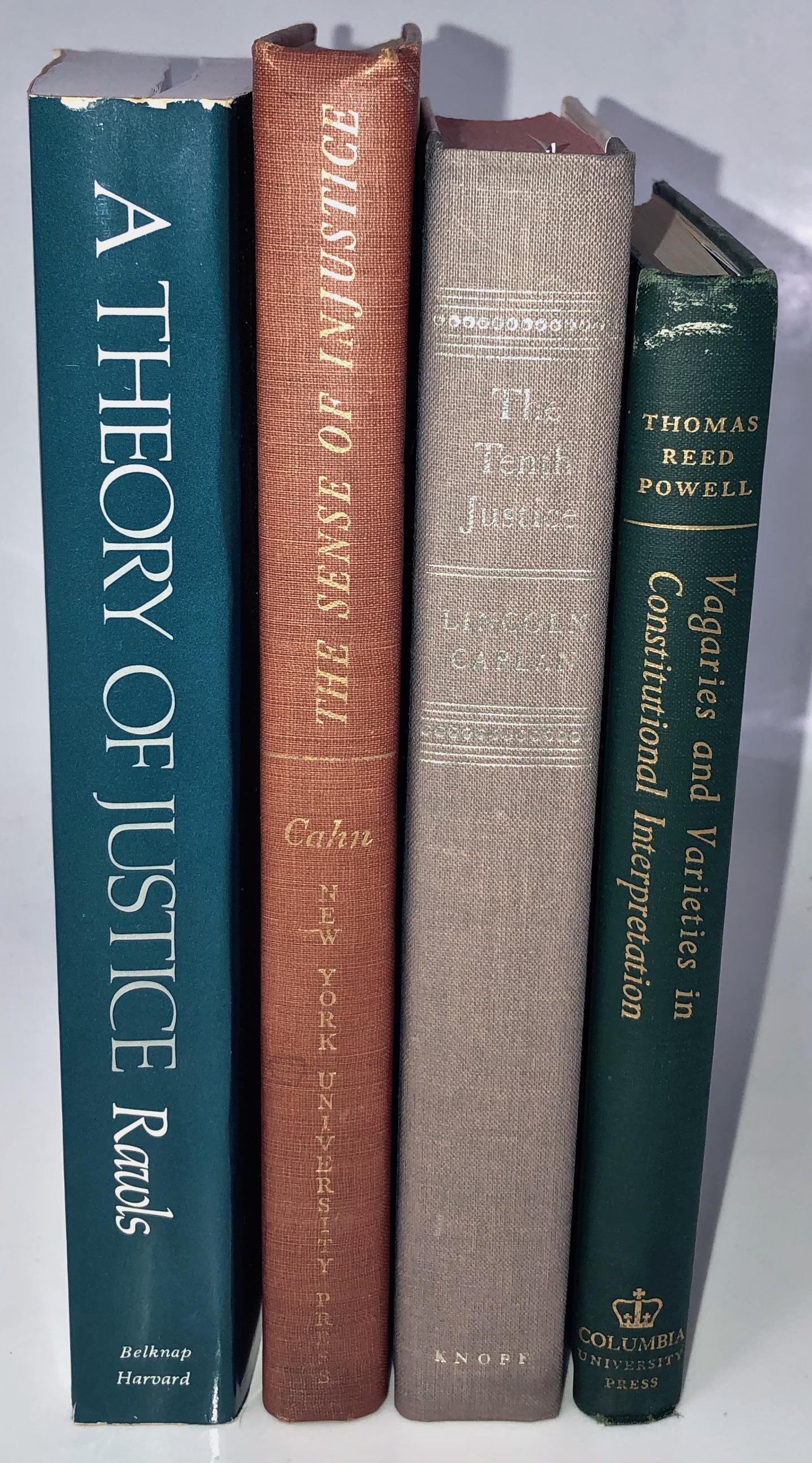 Justice Ruth Bader & Martin Ginsburg Personal Library Books (1 of 5)