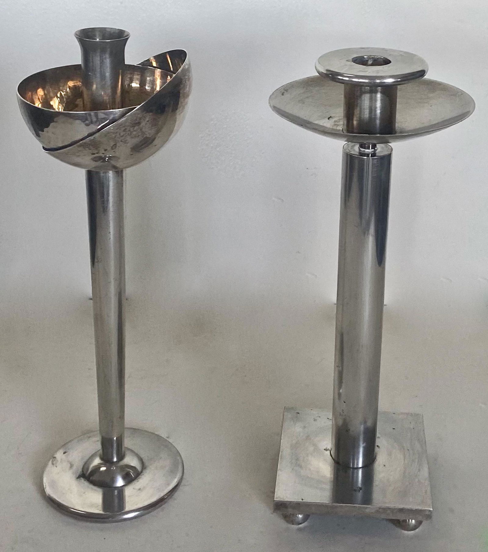Two Swid Powell Candlesticks Designed by David Palterer & Richard Meier (1 of 7)