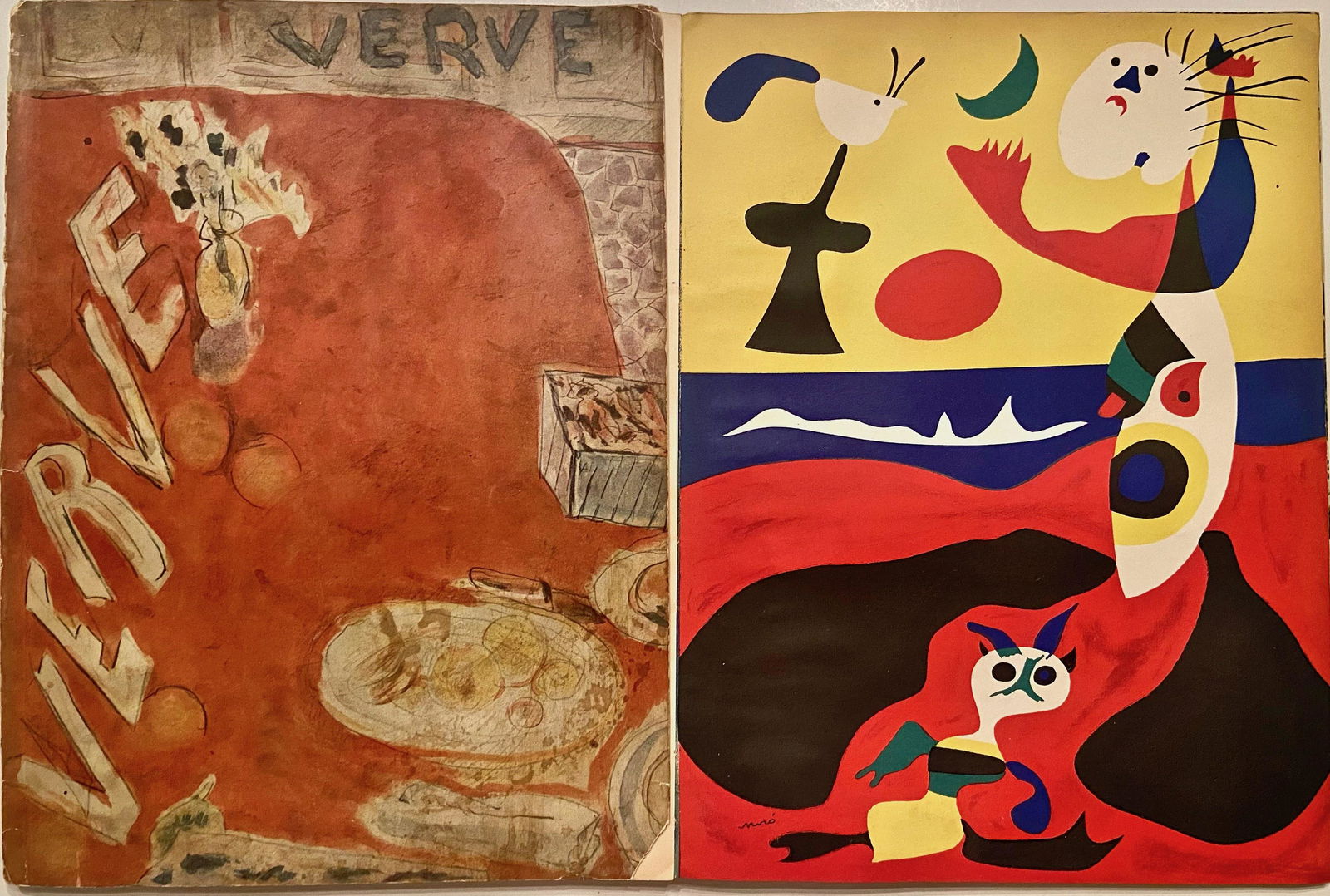 Verve Vol 1. No. 3. Chagall, Miro, Rattner & Klee Lithographs, Paris, 1938 (1 of 11)