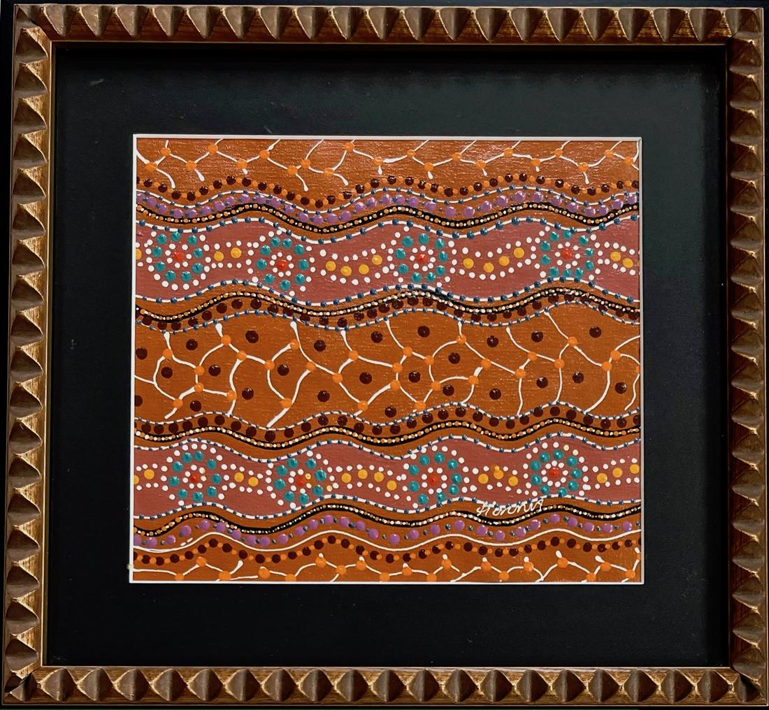 Australian Aboriginal Painting  Signed Suzanne Gaughan (Koruna) (1 of 4)