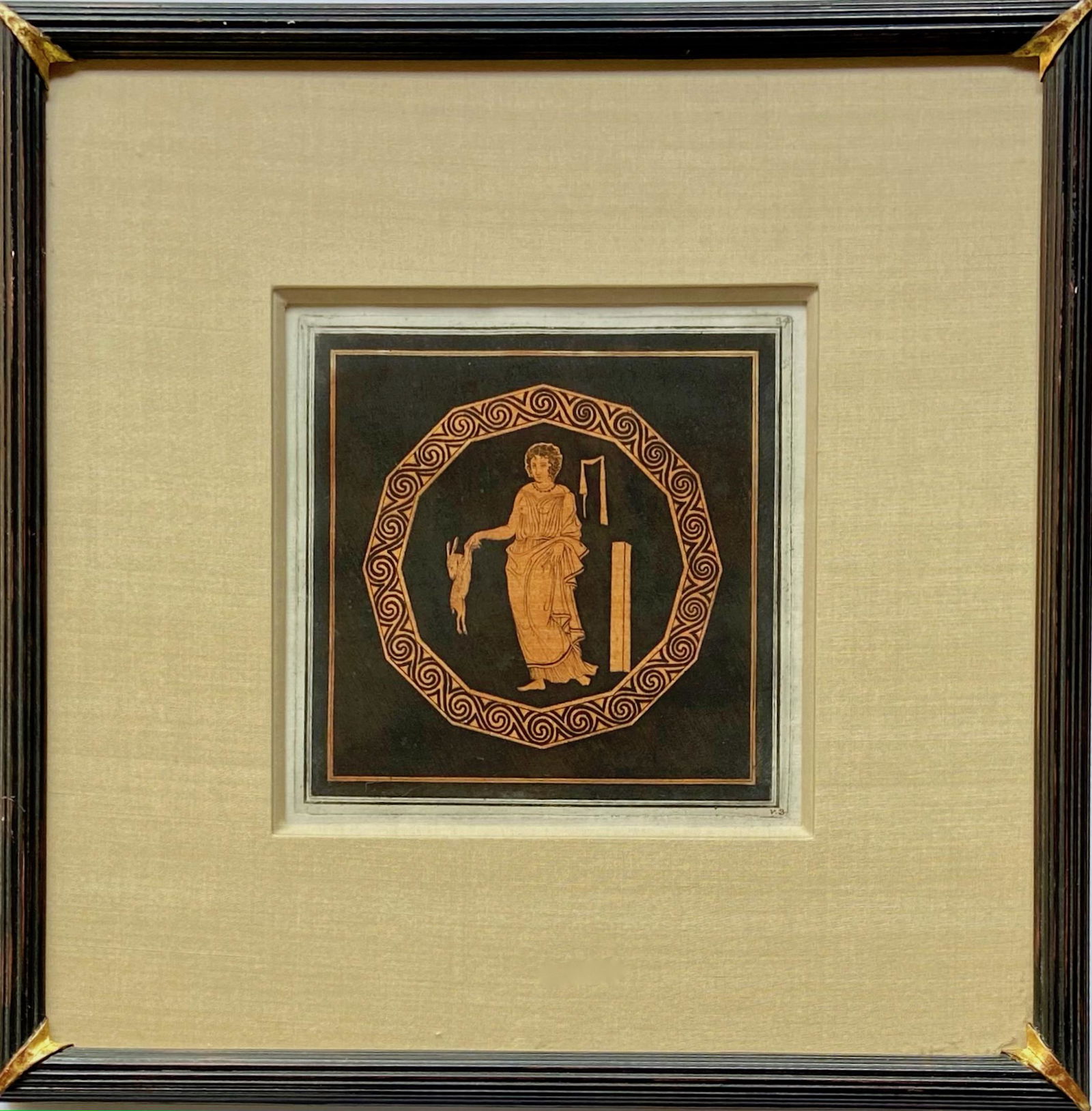 18th C. William Hamilton Neoclassical Aquatint Etchings (1 of 3)