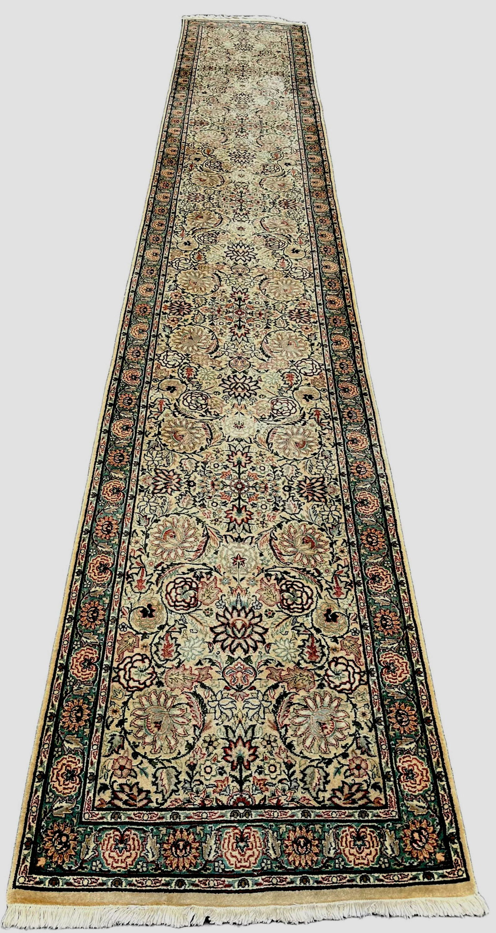 Estate Persian Handwoven Runner Rug 15 ft. x  2 1/2 ft. (1 of 3)