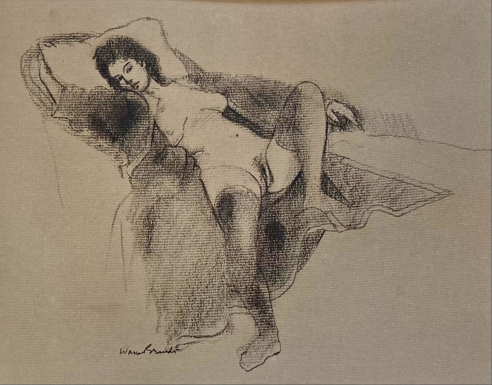 Warren Brandt (American, 1918-2002) NUDES, Signed 1986 (1 of 8)