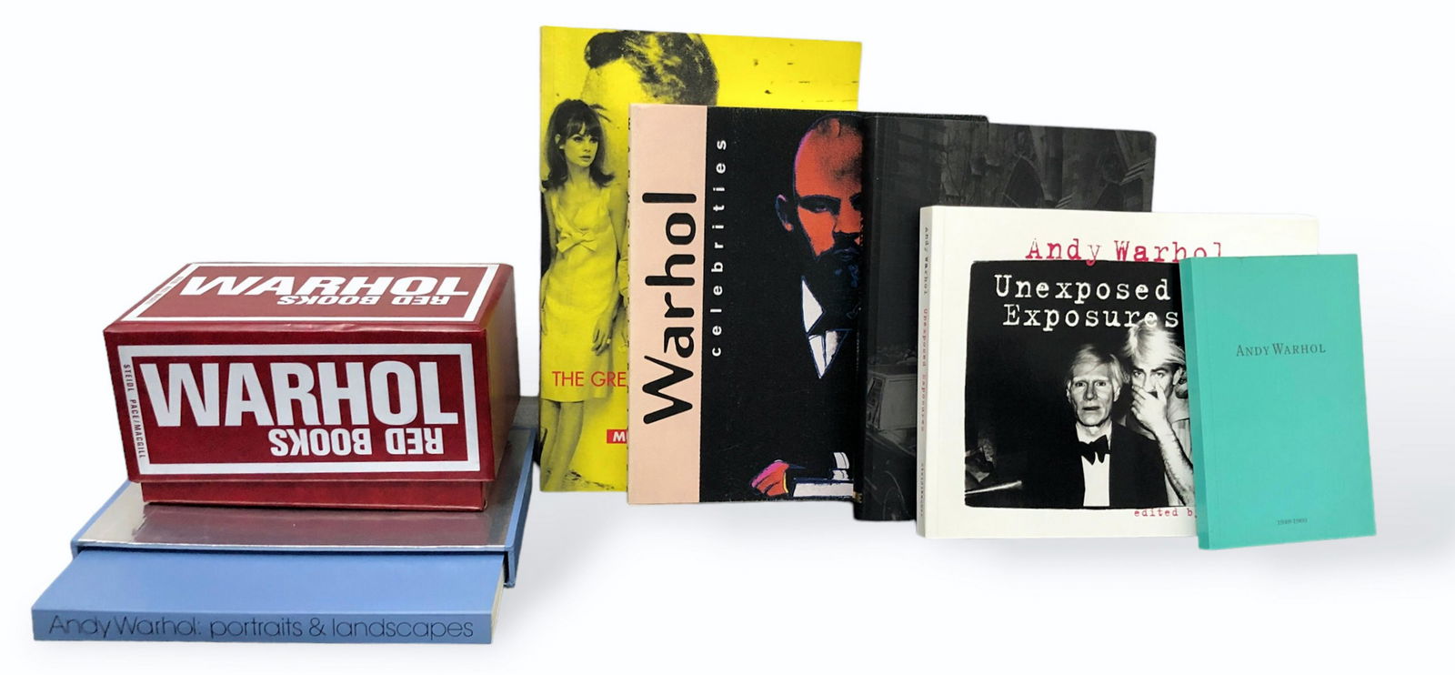 Andy Warhol Exhibition Catalogs And Retrospective Art Books Illustrated Throughout (1 of 6)