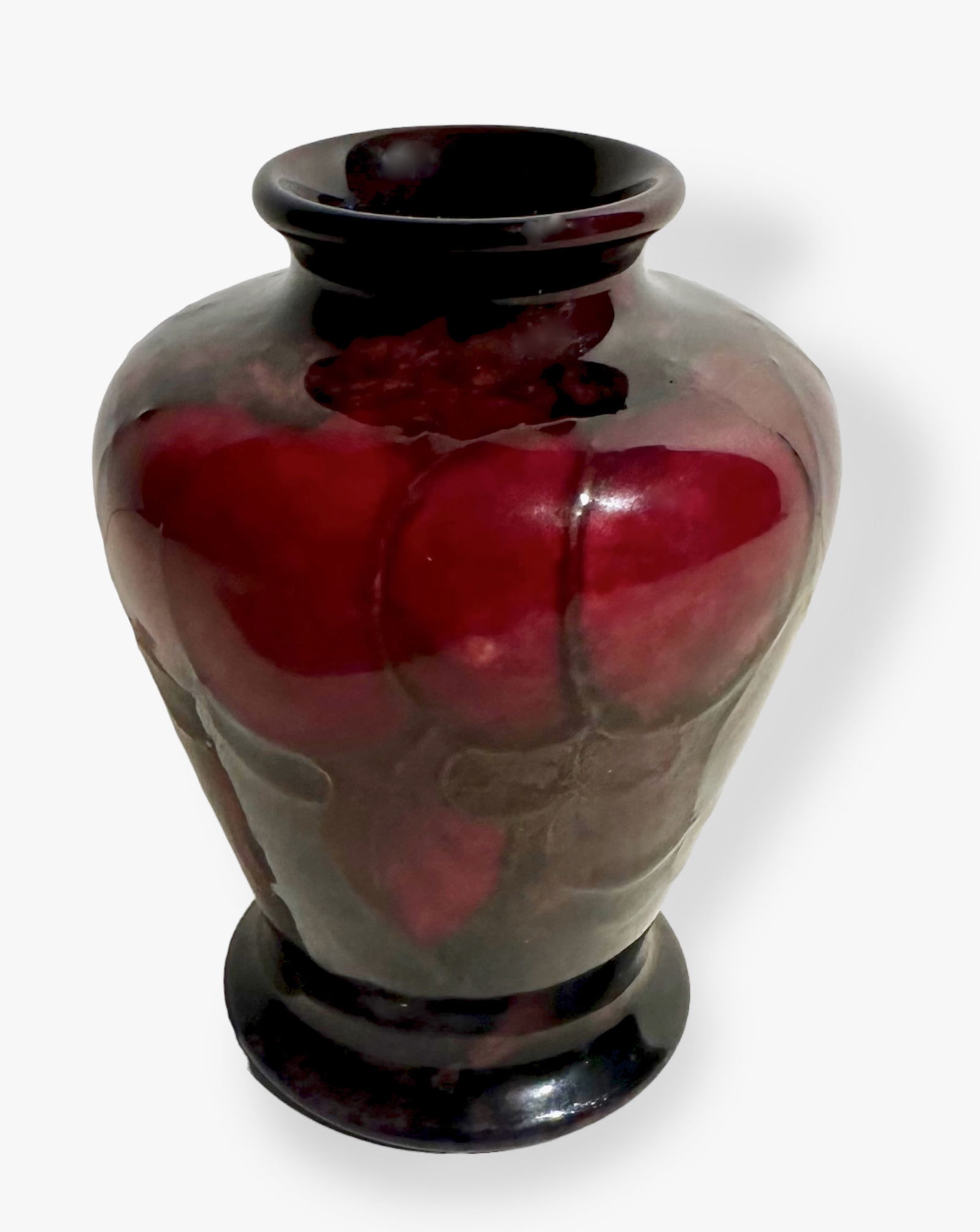 Moorcroft Pottery Flambé Wisteria Vase, England, 1930s (1 of 4)