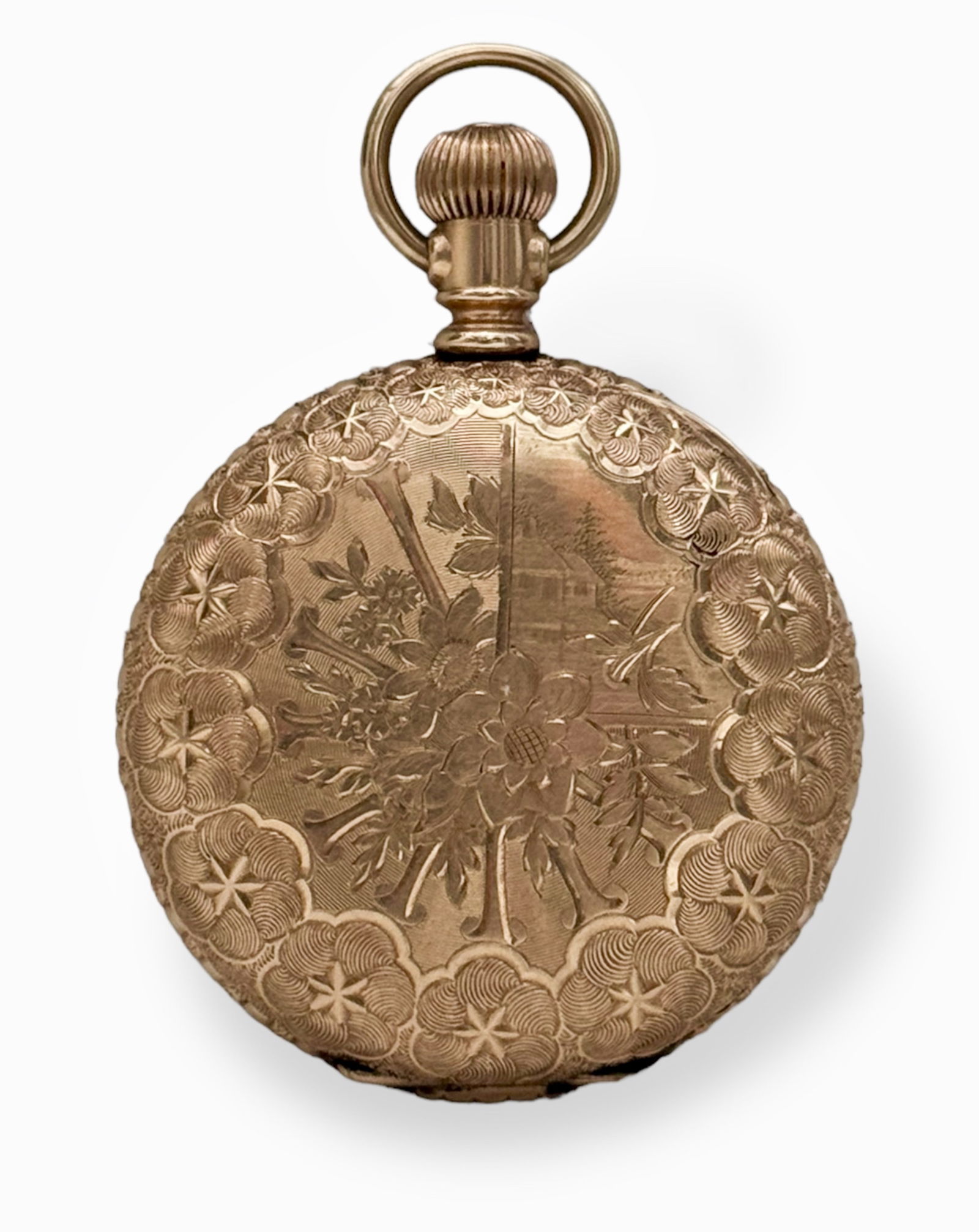 Antique American Waltham Hunter Case Pocket Watch, 1888 (1 of 7)