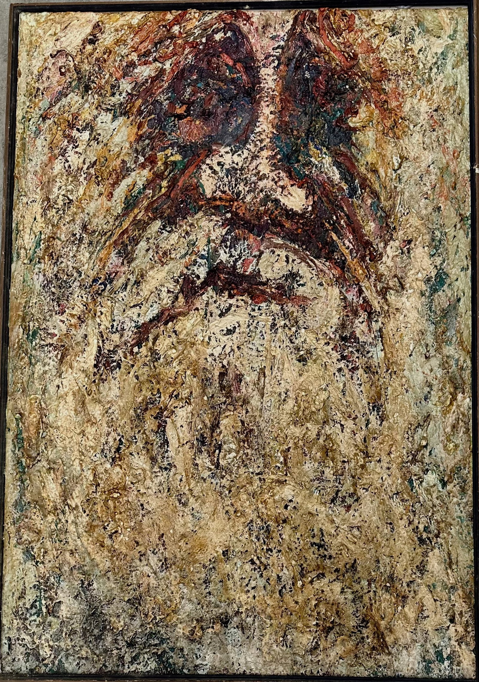 Misha Reznikoff (Ukrainian/ American,  1905-1971) Painting: TOLSTOY c.1950s (1 of 5)