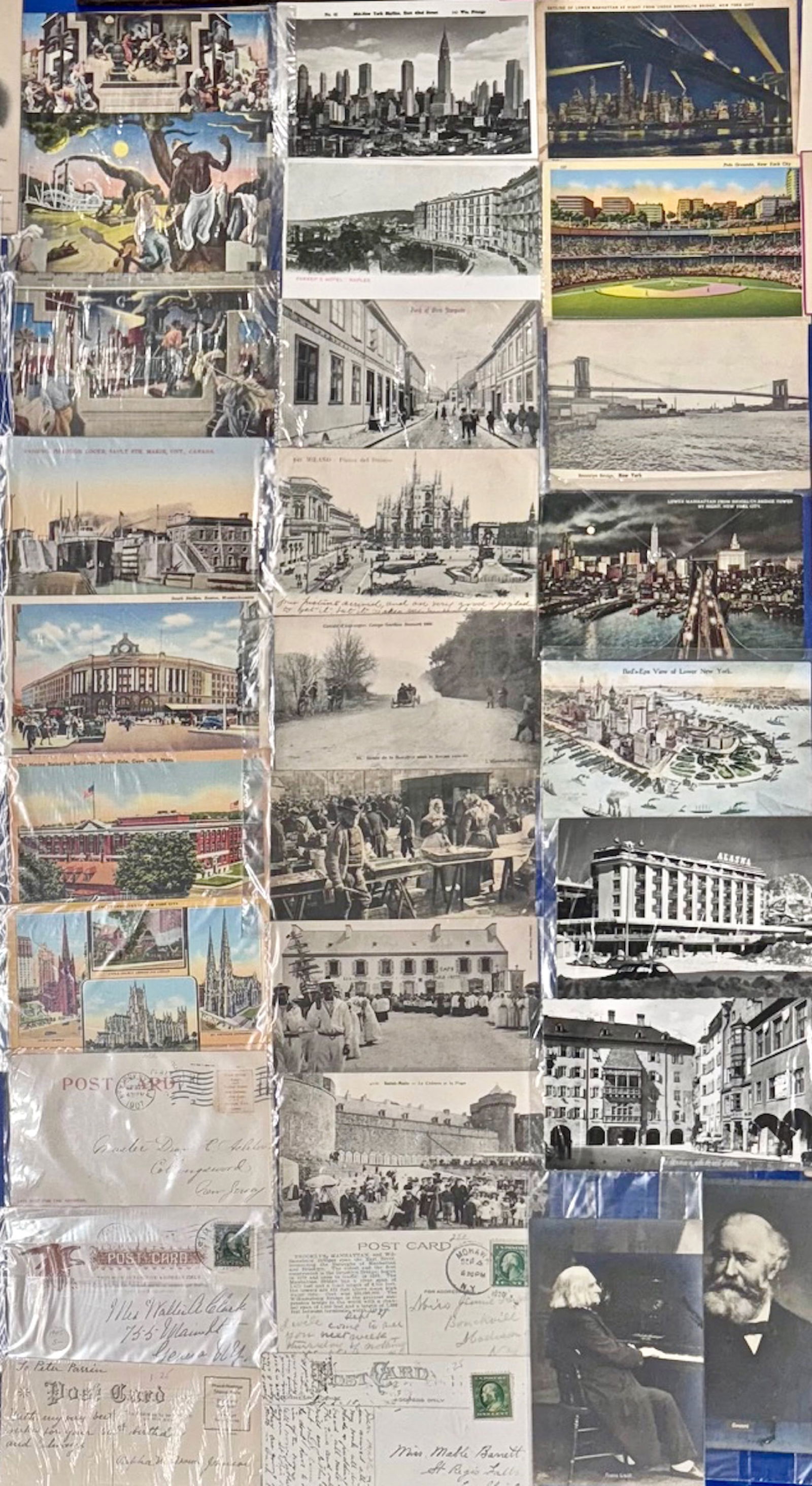 American & International Real Photo Cards, Stamped Postcards etc. 1890s-1960s (350+) (1 of 9)