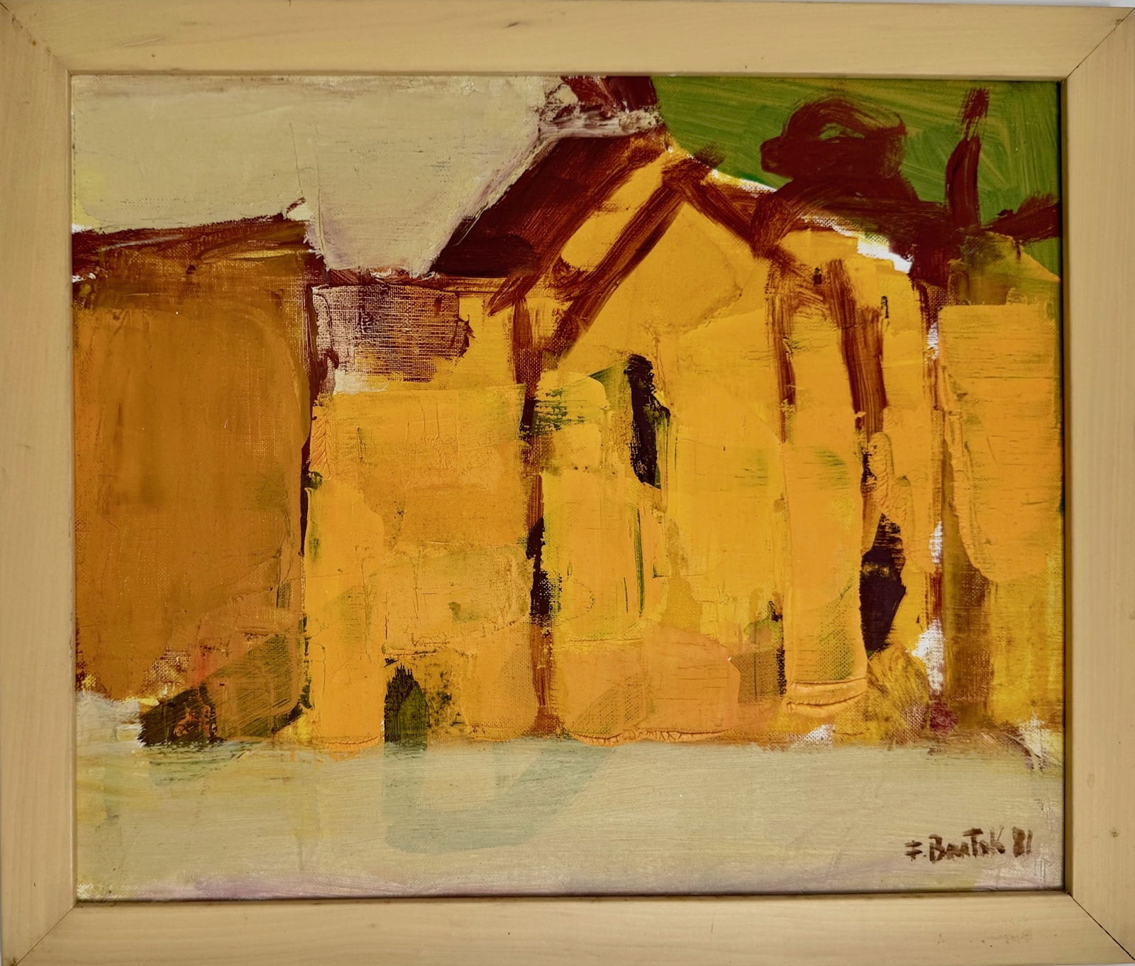 Francisc Bartok (Romanian, 1937-1987)  PEISAJ ORIENTAL Painting, 1981 (1 of 5)