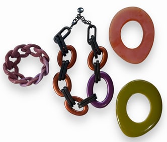 Italian Modernist PONO Jewelry By JOAN GOODMAN