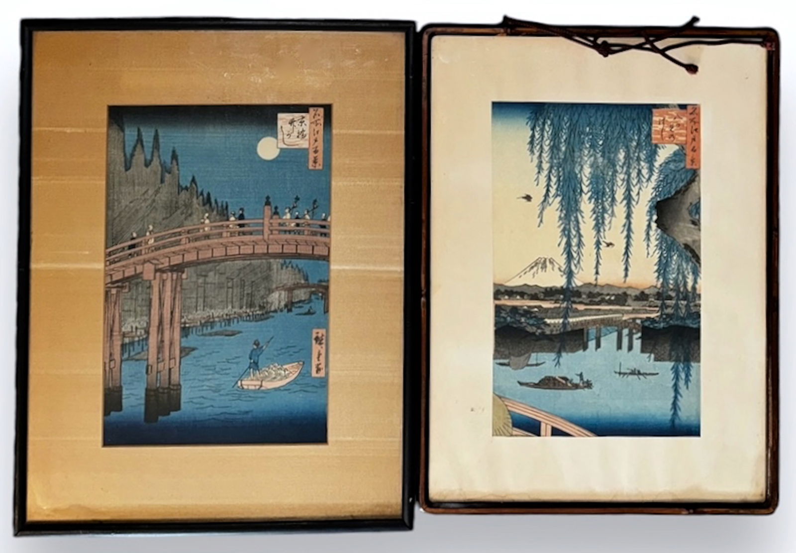 Ando Utagawa Hiroshige (1787-1858)  Woodblocks, Views Of Edo 1856 (1 of 6)