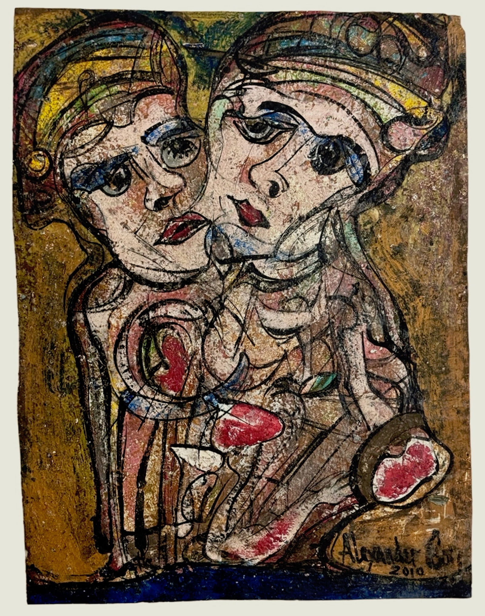 Alexander Gore, Russian Abstract Oil Painting, 2010 (1 of 4)