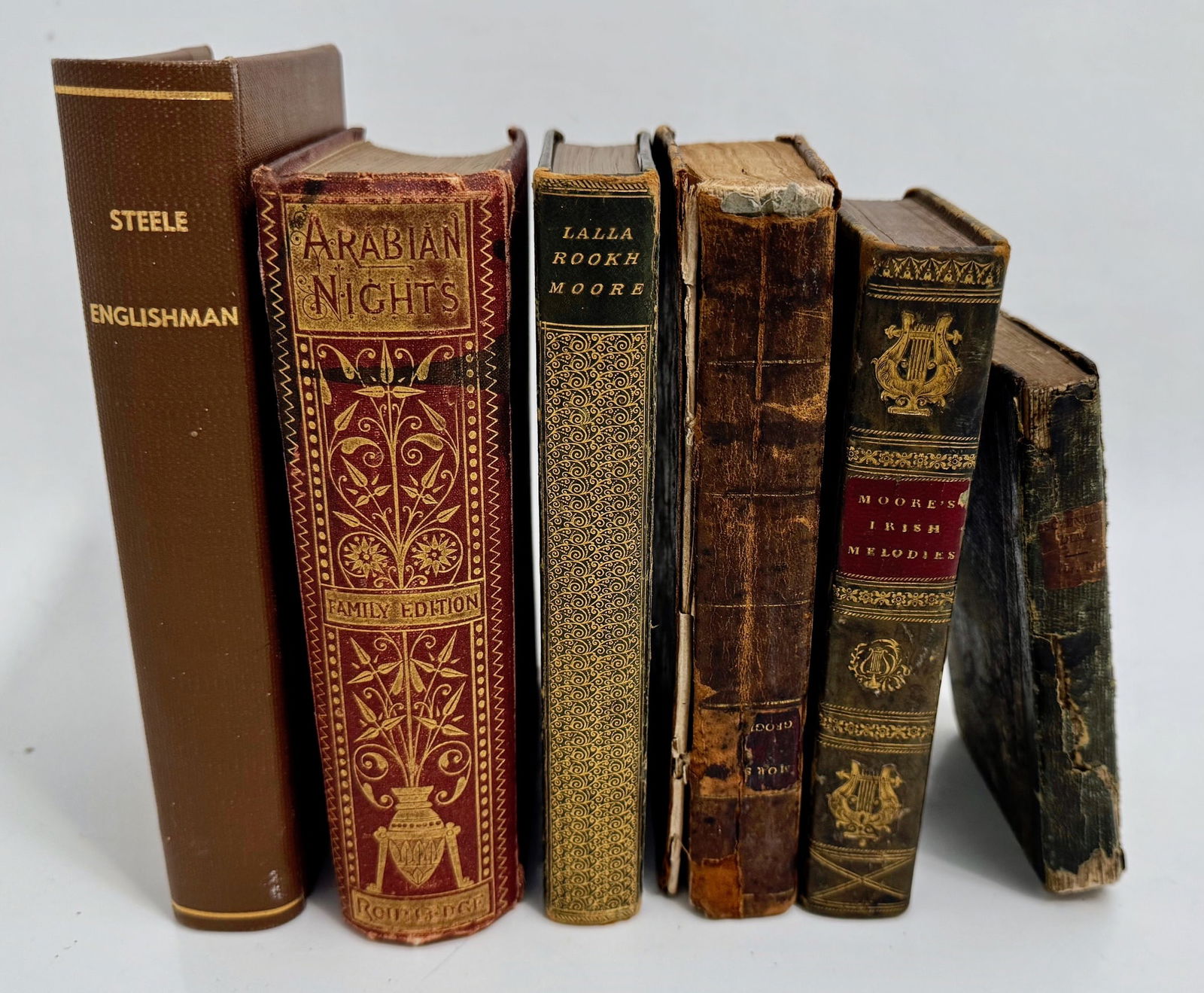 19th Century Antiquarian Book Collection W/ Maps & Illustrations (6) (1 of 8)