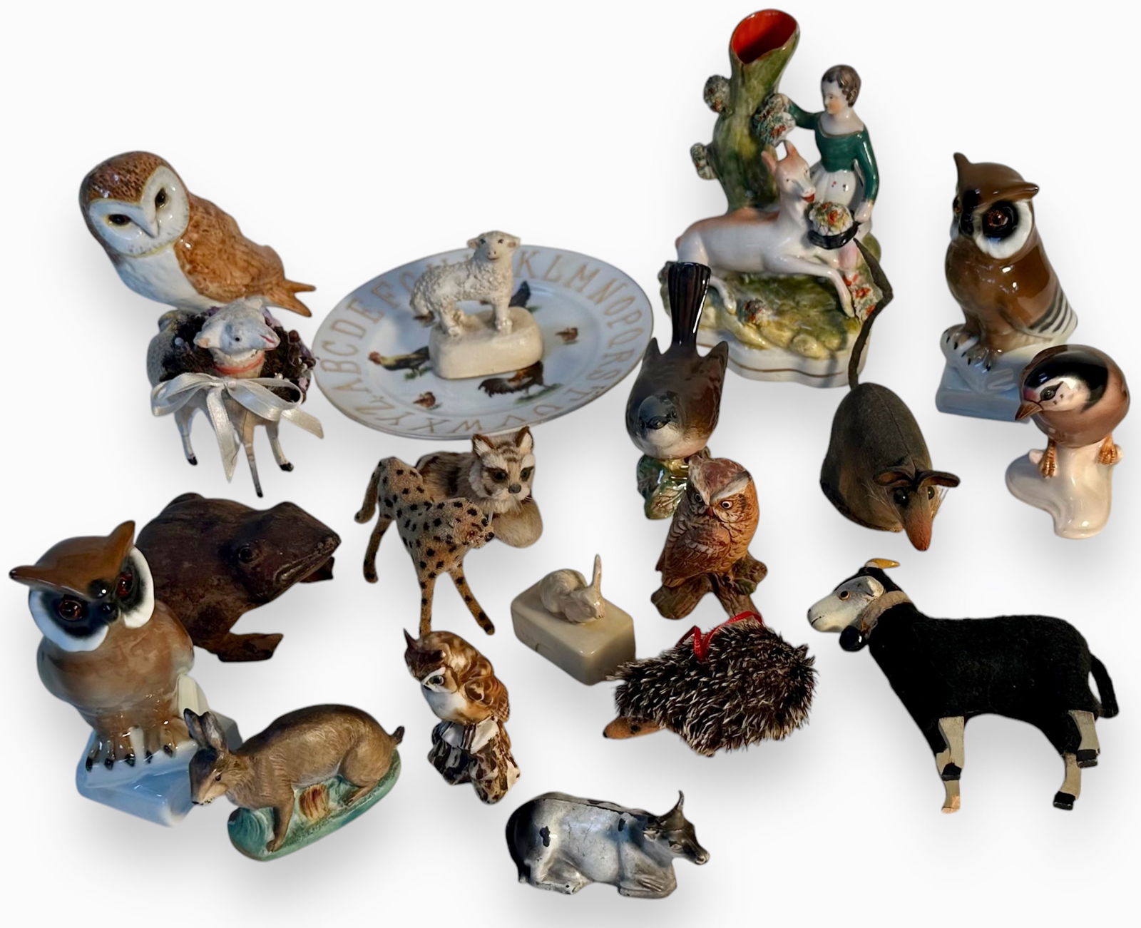 Vintage Assorted Miniature Porcelain  Animals (20) (1 of 4)
