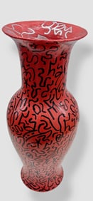 LA II  (Angel Ortiz) Urban Graffiti Vase Tagged Throughout