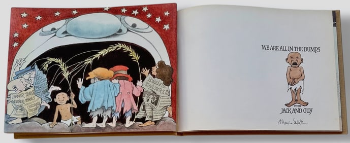 WE ARE ALL IN THE DUMPS WITH JACK AND GUY, Maurice Sendak Signed w/ COA