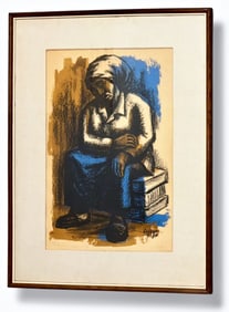 Luis Cajiga (Puerto Rican, b, 1934), La Madama, 1961