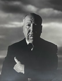Phillipe Halsman Silver Gelatin Photograph, ALFRED HITCHCOCK
