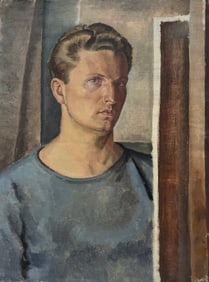 Ezio Martinelli (American, 1913-1980) Painting W/ COA