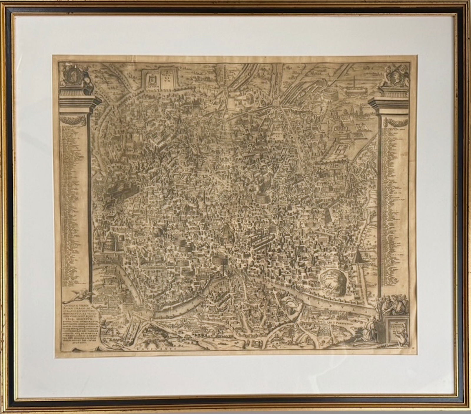 Antique Map Of Ancient Rome,  Pieter van der Aa (1 of 8)