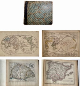 Meyer's Zeitungs And Groschen Atlas, 1848-53