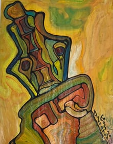 Alexander Gore (Russian, b. 1958) Abstract Expressionist Painting, 2010