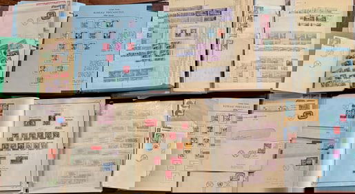 American Unsorted Stamp Collection, Mint, Sheets, Blocks and Cancelled (1000+)