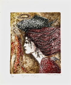 Martha Jimenez (Cuba, b. 1948) SPELL OF THE FISH, 2016
