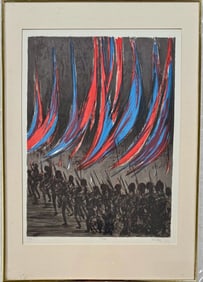 Richard Florsheim (American, 1916-1979)   FLAGS, 1978