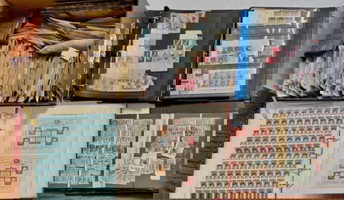 Massive Collection Of Unsorted American & International Stamps (2000+)