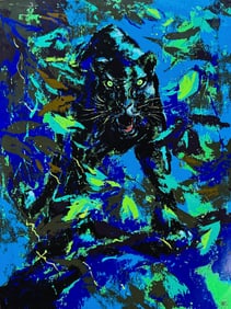 Mark King (India, Bombay b. 1931)  BLACK PANTHER