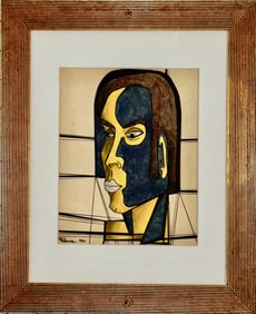 Phil Rowe (American,  Chicago 1936-2024) Cubist Painting, 1970