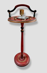Vintage Mahjong  Gambling Hall Smoking Stand, H.T. Cushman