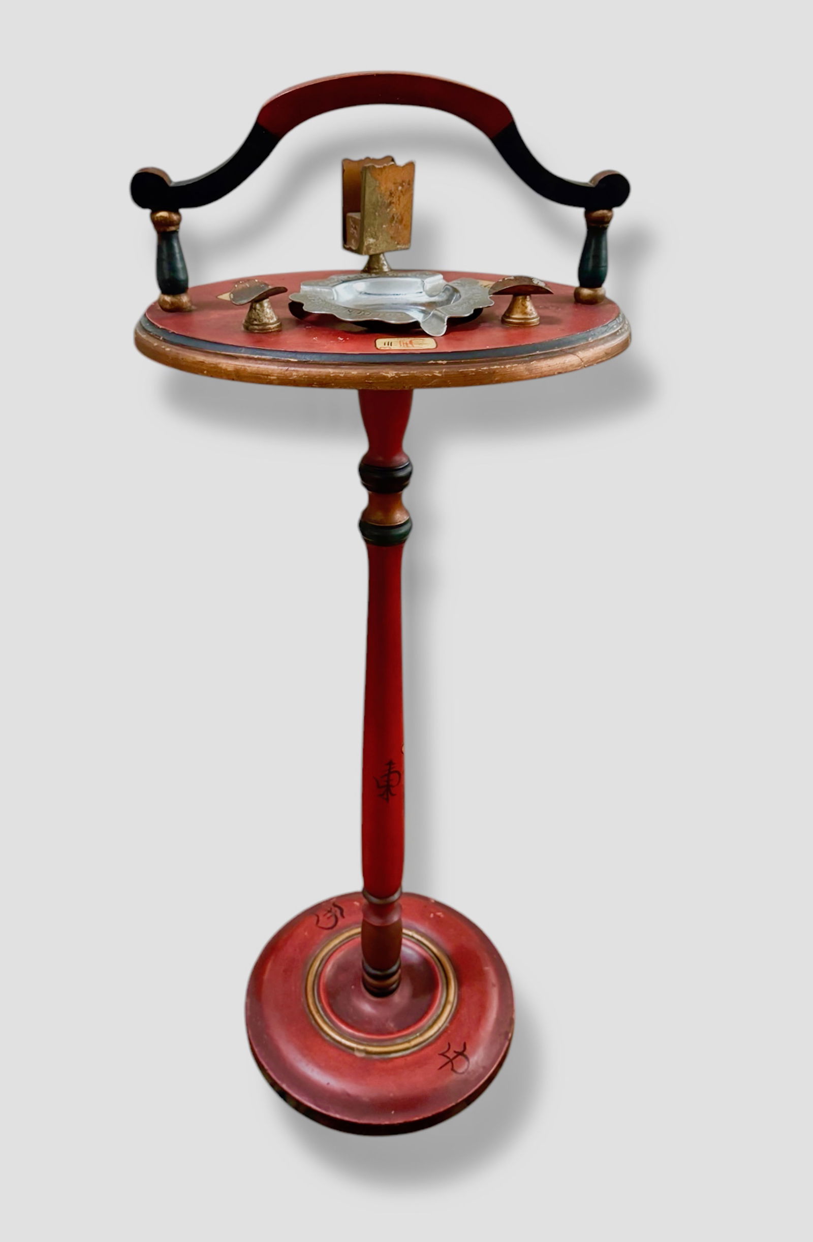 Vintage Mahjong  Gambling Hall Smoking Stand, H.T. Cushman (1 of 8)