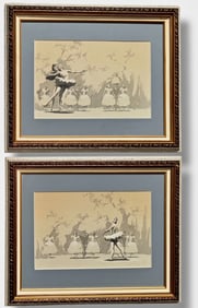 August Von Munchhausen (American, b. 1908) New York Ballet, 1940s