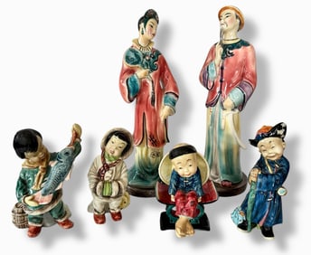 Goldscheider And Eric Gort Porcelain Painted Figures