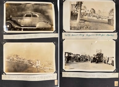 Photographer's  Album of The Century Of Progress Exposition / Chicago Worlds Fair,  1933-1934